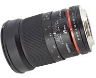 Rokinon 35mm f/1.4 Wide Angle Lens Canon