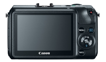 Canon EOS M back