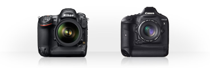 Nikon D4 vs Canon EOS-1D X
