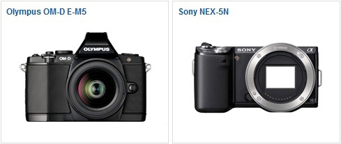OM-D E-M5 vs Sony NEX-5N