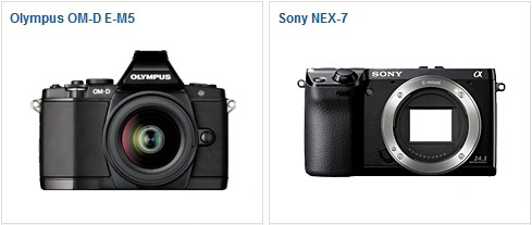 OM-D E-M5 vs Sony NEX-7